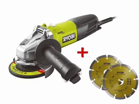 Pas Cher Ryo meuleuse rag800-125sd2