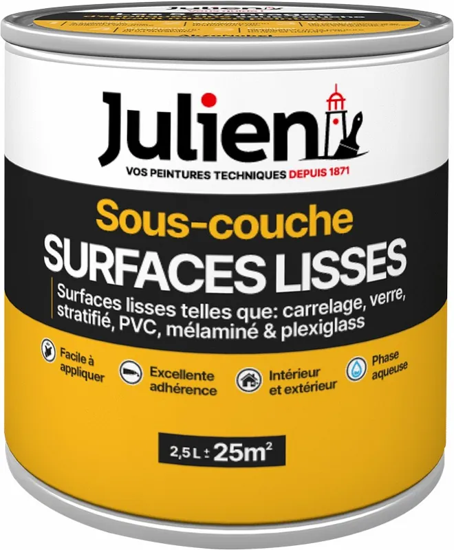 Achetez Aujourd'hui Sous-couche SURFACES LISSES 2,5 l - JULIEN