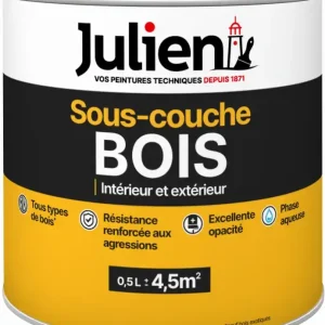 Sous-couche BOIS intérieur / extérieur 500 ml - JULIEN Soldes
