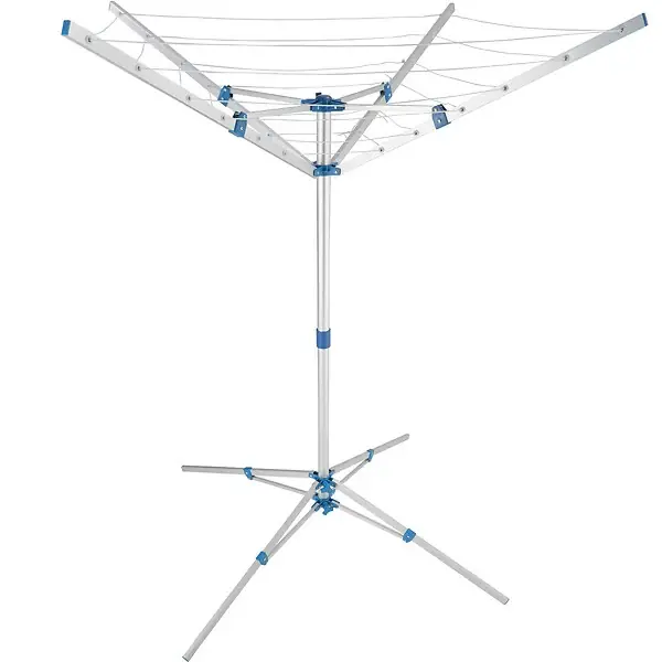 Bon Plan Séchoir à linge mobile en aluminium gris TECTAKE