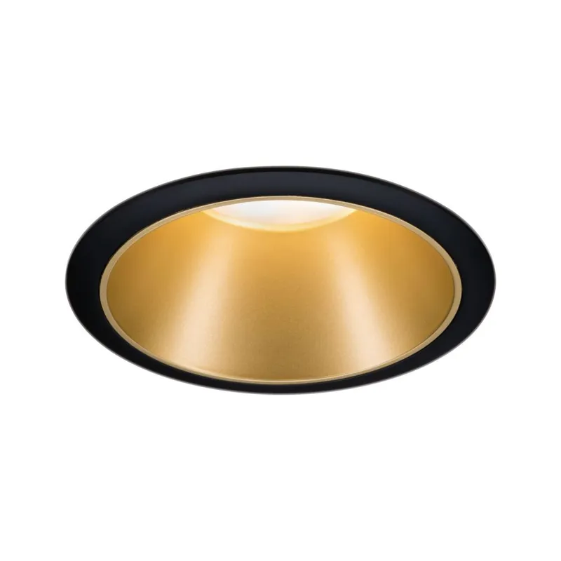 Spot LED encastrable salle de bain IP65 module remplaçable anti-éblouissement Noir/or - Cole PAULMANN Acheter En Ligne