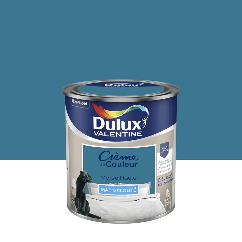 Commander Vite Peinture Crème de Couleur Marée Haute mat 500 ml - DULUX VALENTINE