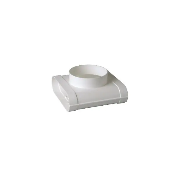 Té mixte vertical 90° Minigaine pour conduits rigides PVC - 60 x 200mm ALDES Nouvelle Collection