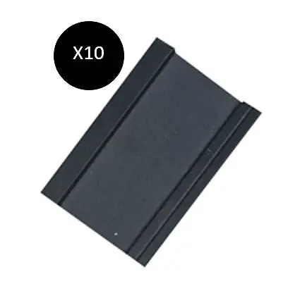 Promotion Sachet de 10 entretoises pour clôture ajourée - 25 mm - Gris SYLWAY