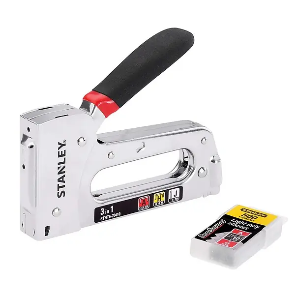 Haute Qualité Agrafeuse 3 en 1 TR120 corps acier - STANLEY - STHT6-70410