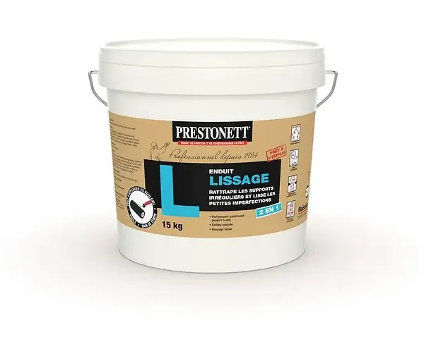 Retour Gratuit Enduit de lissage Prestonett L - 15Kg