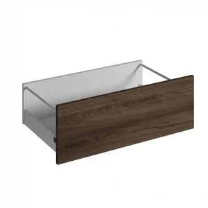 Authentique Façade tiroir effet bois foncé pour meuble de cuisine Nature rosales-03 27,6 x 80 cm OFITRES