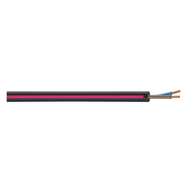 Authentique Câble électrique U1000 R2V 2 x 1,5 mm² rigide intérieur/extérieur au mètre - NEXANS