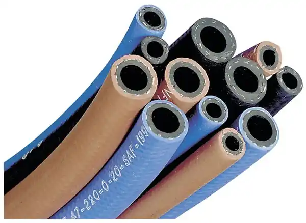 Tuyau de gaz en caoutchouc simple diamètre 10x16mm pour acetylène, longueur 20m, 20 bars - WELDLINE - W000010066 GCE CHARLEDAVE Acheter Direct