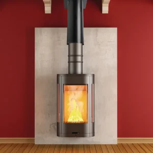 Paiement Sécurisé Ensemble Récupérateur d‘air chaud pour poêles à bois HERESS 130-150 AUTOGYRE