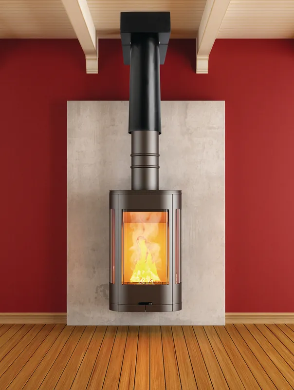 Paiement Sécurisé Ensemble Récupérateur d‘air chaud pour poêles à bois HERESS 130-150 AUTOGYRE