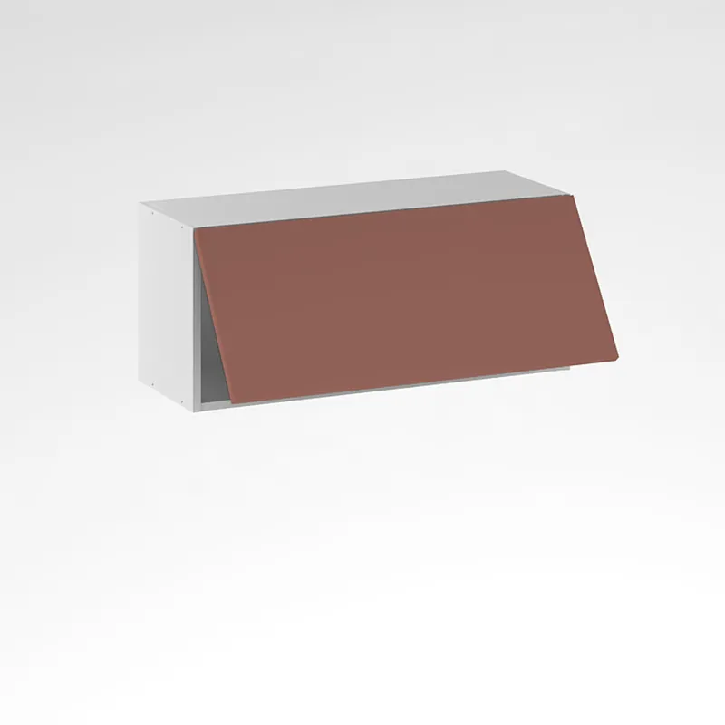 Façade transversale pour meuble haut de cuisine Lotus terracotta mat 35 x 80 cm OFITRES Soldes