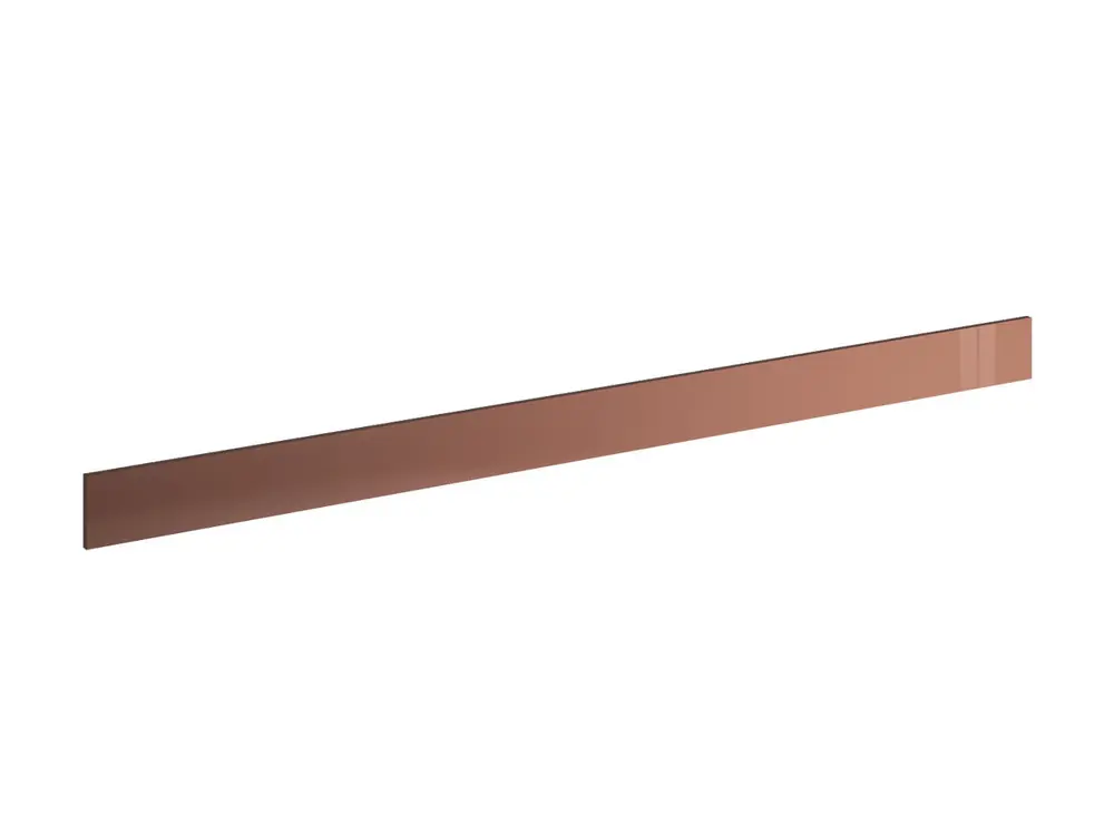 Plinthe pour meuble de cuisine Lotus terracotta mat 244 x 14,6 cm OFITRES Meilleur Prix