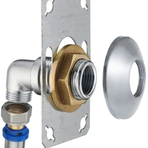 Platine simple Easy Fix à sertir pour tube multicouche diamètre 16 mm QUICK PLOMBERIE Marque