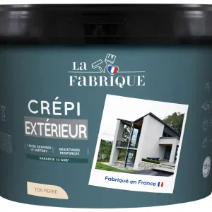 Commander Vite Crépi extérieur ton pierre 15 kg LA FABRIQUE
