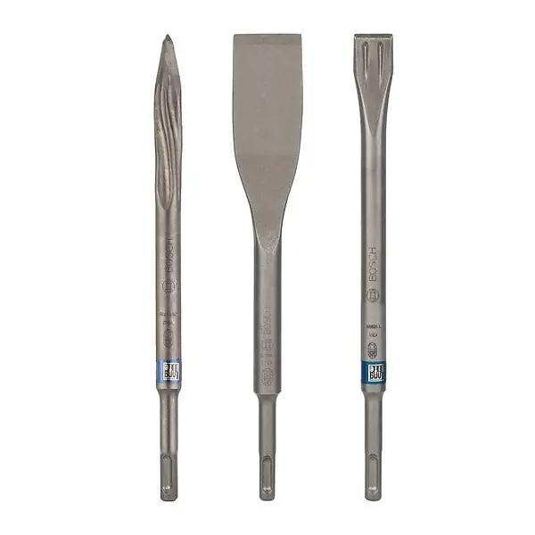Lot de 3 burins long life SDS-plus BOSCH PRO 2607019159 Vente Directe