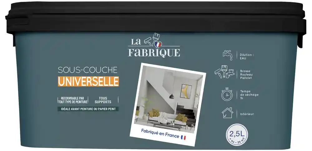 Sous-couche universelle 2,5 l LA FABRIQUE Prix Réduit