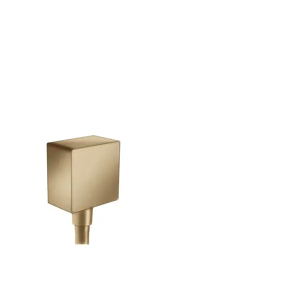 Dernier Modèle Coude de raccordement Square, bronze brossé (26455140) HANSGROHE