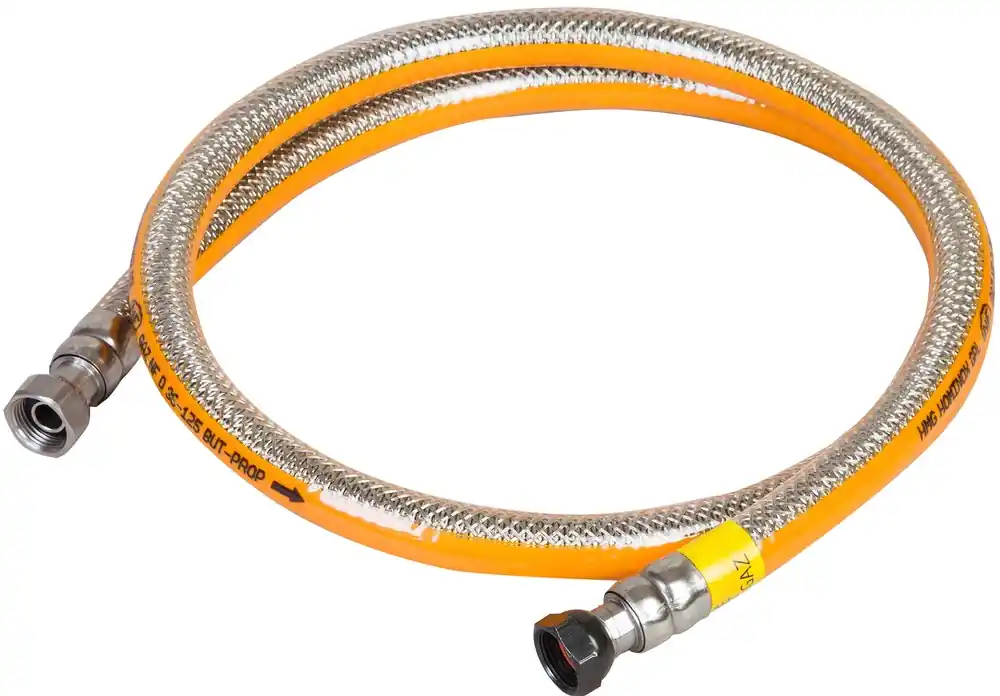 Flexible inox pour gaz butane / propane 2 m validité illimitée HOME-GAZ Acheter En Ligne