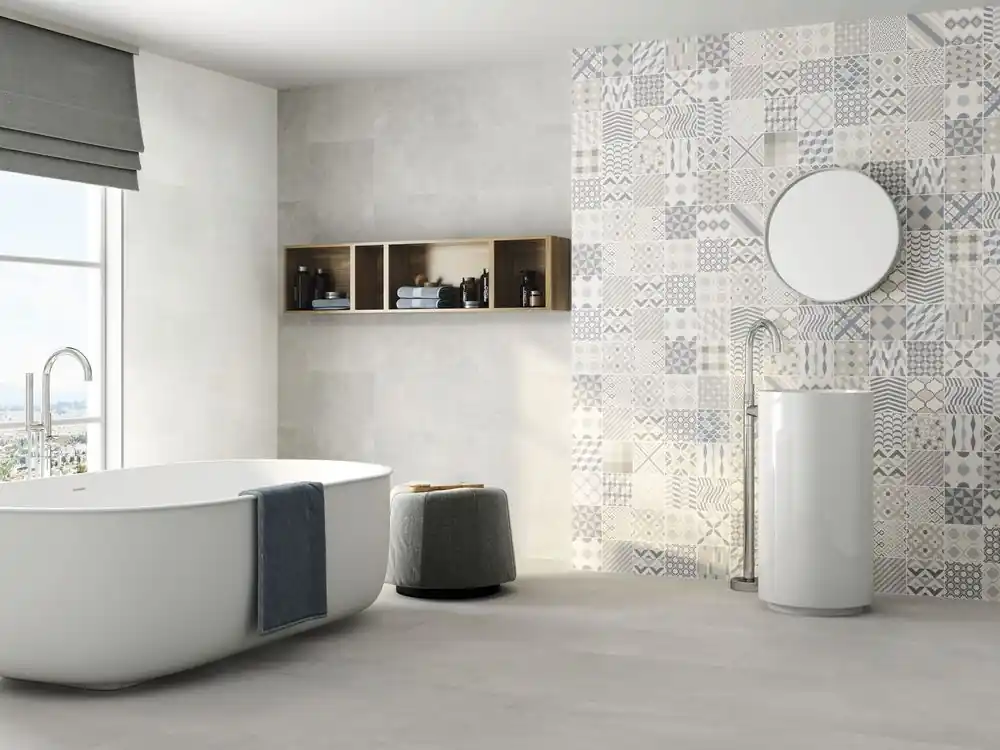 Carrelage sol intérieur gris ARKETY ép 9 mm 60 x 60 cm rectifié paquet de 1,08 m² BALDOCER Meilleur Prix