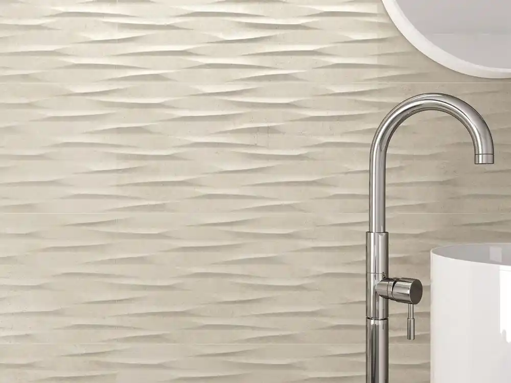 Commande En Gros Décor mural intérieur taupe ARKETY STRASS 30 x 60 cm paquet de 1,26 m² BALDOCER