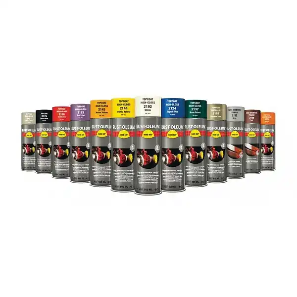 Affaire À Saisir Couche de finition Hard Hat Ral-couleurs vert herbe RAL 6010 500ml - RUST-OLEUM - 2138