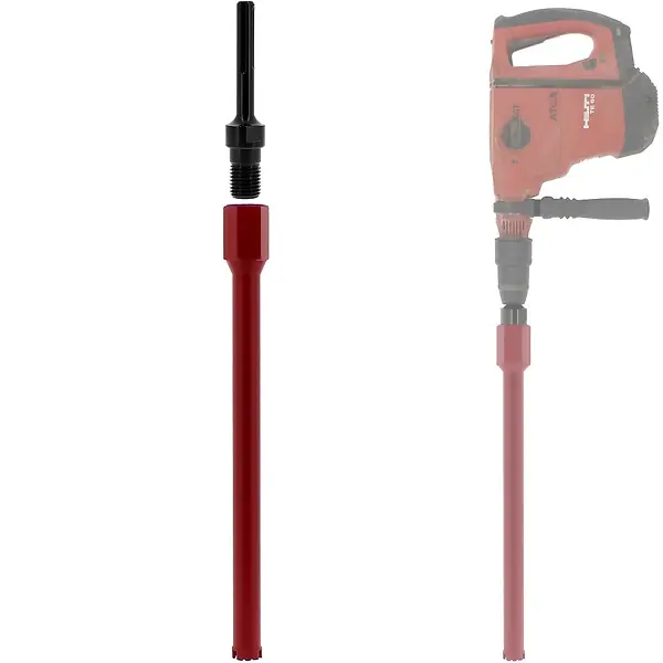 Commander Vite Couronne diamant Ø 30 mm avec adaptateur pour perceuse et perforateur SDS-max GT MARKET