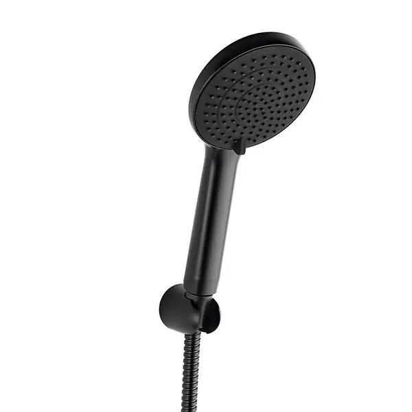 Douchette à main 3 jets avec flexible, noir mat (SATBSVS31C) SWISS AQUA TECHNOLOGIES Retour Gratuit