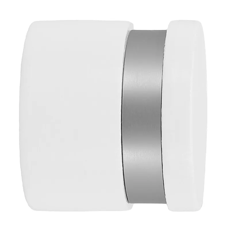 Embout déco bouchon à visser en bois diam 28 mm Finition Blanc laqué par 2 - MOBOIS Satisfait Ou Remboursé