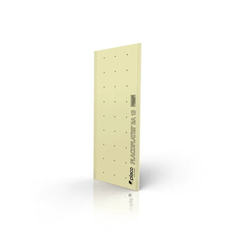 Petit Prix Plaque de plâtre BA13 NF 2.50 x 1.20 m pour pièce à vivre PLACO