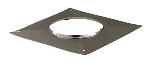 Vente Directe Plaque supérieure d‘étanchéité carrée 35 cm diamètre 150 mm POUJOULAT