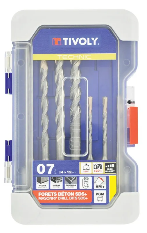 Certifié Coffret de 7 forêts SDS Technic - TIVOLY