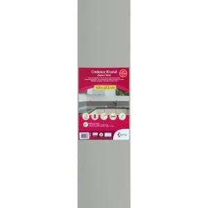 Réduction Credence krystal gris perle 120x22.5cm