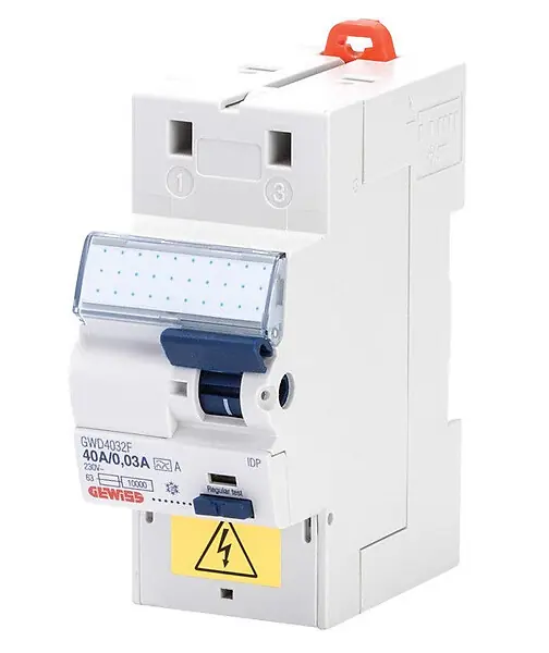 Interrupteur differentiel ID 2P 40A AC/0,03 2M FIXMATIC Gewiss Jusqu'à Épuisement Des Stocks