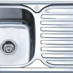 Nouveauté Evier avec une cuve - Inox VALINO