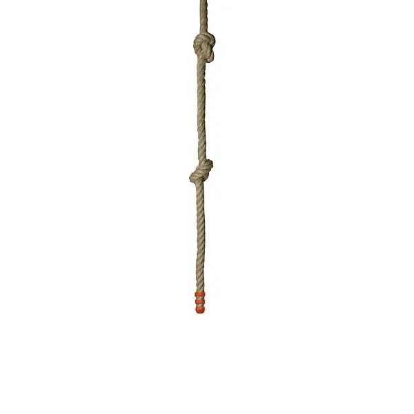 Corde à nœuds en polypropylène - Beige - L.240xDiam.1.6cm CERLAND Usine Directe