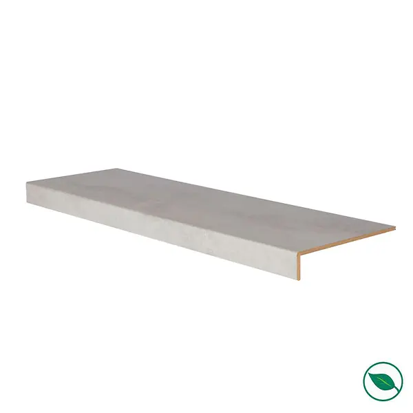 Offre Spéciale Marche rénovation d‘escalier stratifié light grey 1300 x 380 x 56 mm - PEFC 70% FORESTEA