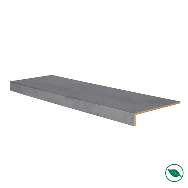 Réduction Marche rénovation d‘escalier stratifié dark grey 1300 x 380 x 56 mm - PEFC 70% FORESTEA