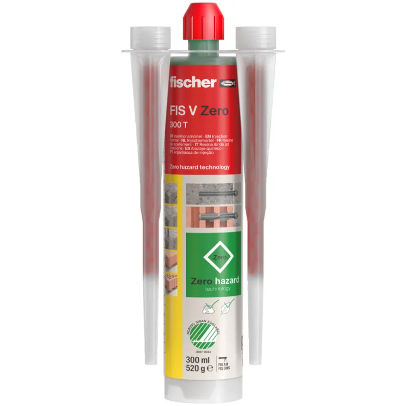 Résine FIS V ZERO sans substances nocives 300 ml gris FISCHER Haute Qualité