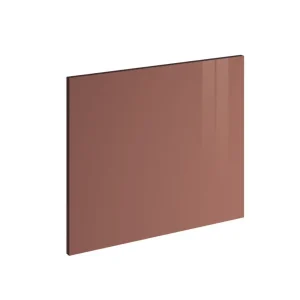 Porte pour meuble hotte de cuisine Glossy terracotta brillant 42 x 60 cm OFITRES Meilleur Choix