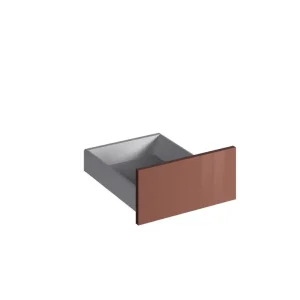 Façade tiroir pour meuble de cuisine Glossy terracotta brillant 13,8 x 40 cm OFITRES Petit Prix