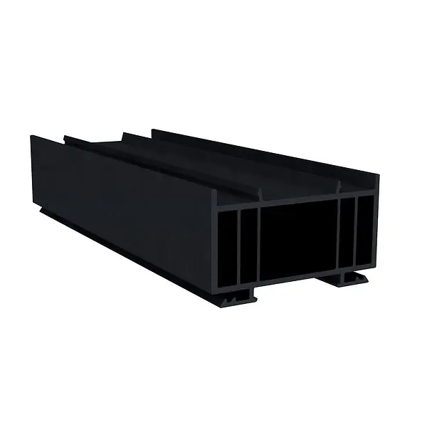 Profilé élargisseur PVC 35mm - Anthracite - L.300cm QUADROFORM Petit Prix