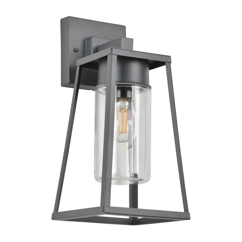 Super Prix Applique extérieure WEST Acier anthracite IP 54 E 27 60 W - COREP