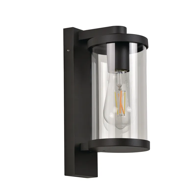 Prix Réduit Applique extérieur E27 Lenny noir IP44 60W - COREP