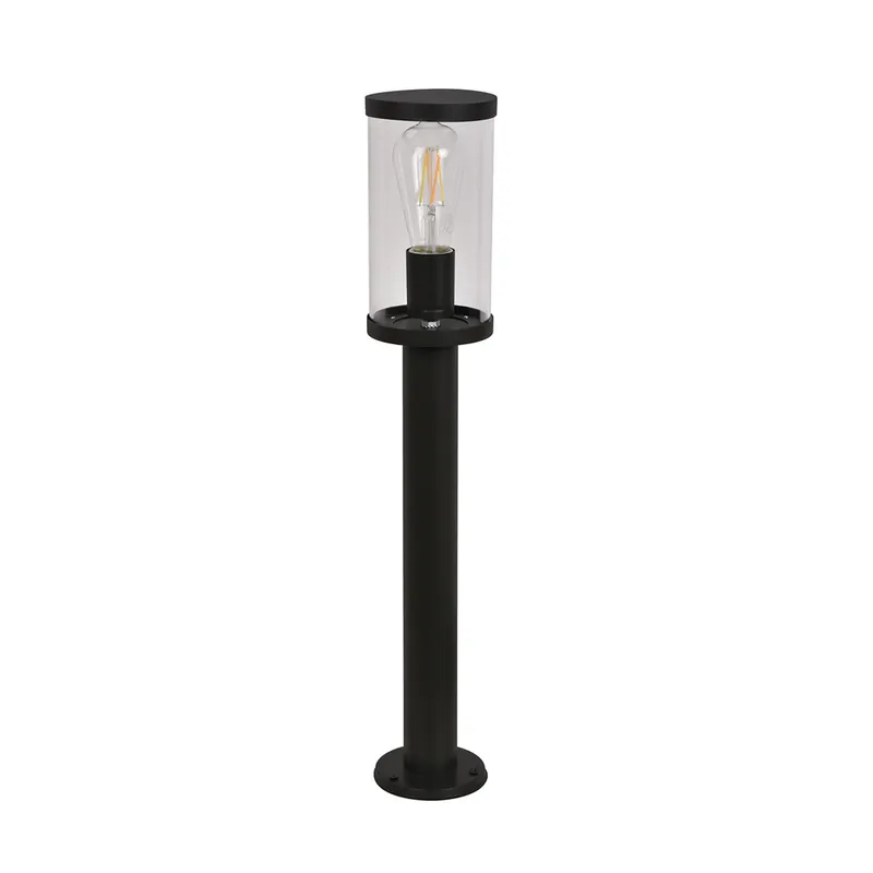 Borne extérieur E27 64cm Lenny noir IP44 60W - COREP Bon Marché