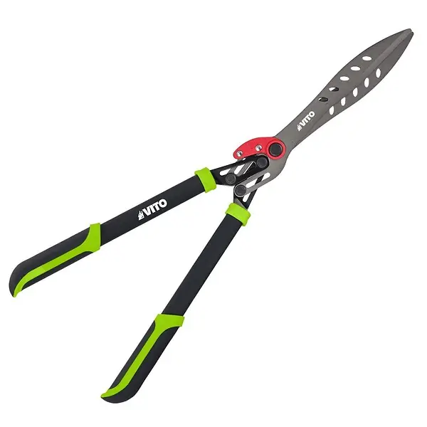 Commander Vite Cisaille de jardin avec levier Démultiplicateur Lame 27.5cm – Sécateur Jardin Coupe Arbustes, Haies, Branches VITO