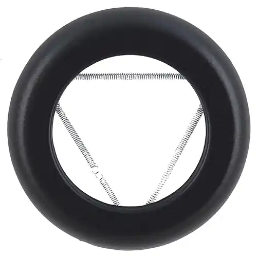 Rosace à ressorts émaillée noir mat diamètre 80 mm POUJOULAT Promotion
