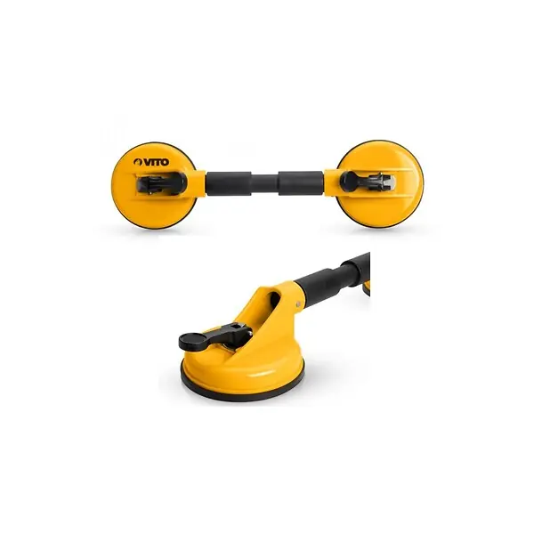Ventouse de carrelage Double Ø 115 mm Levage 80 Kg Longueur 41cm VITO Commander Maintenant