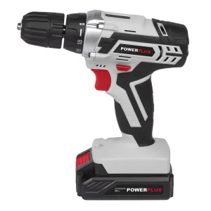 Authentique Perceuse-visseuse sans fil POWC1051 - 12V - Mandrin 10mm POWERPLUS