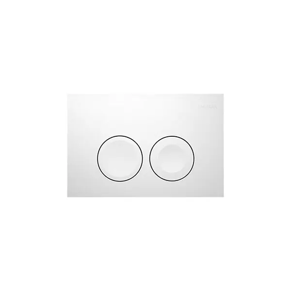 Achetez Aujourd'hui Plaque de déclenchement 2 touches Blanc (115.125.11.5) GEBERIT